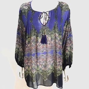 Rose + Olive Bohemian Blouse